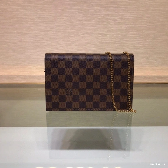 WIS WALLET CHAIN CROISETTE VUITTON LOUIS 1229